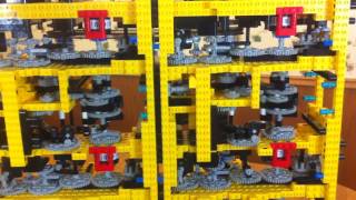 Babbage Difference Engine made with LEGO [upl. by Cho]