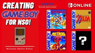 Building a Game Boy Nintendo Switch Online Lineup [upl. by Evelc]