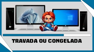 Como Resolver Tela Travada ou Congelada do Computador No Windows [upl. by Wordoow]