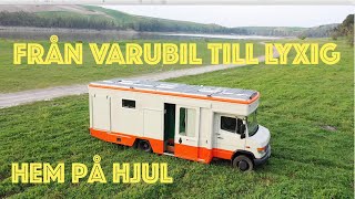 Från varubil till drömhem på hjul heltid vanlife Europa [upl. by Cayla728]