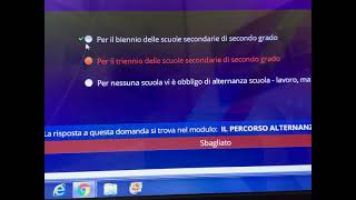 Alternanza Scuola Lavoro Quiz di autovalutazione 2 [upl. by Keener]