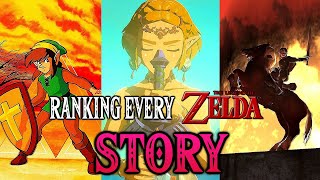 RANKING EVERY ZELDA STORY FROM WORST TO BEST [upl. by Nidnal]