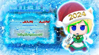 Vallerys MUGEN  Long and really slow showcase of my Christmas Celebration stage [upl. by Latoniah]