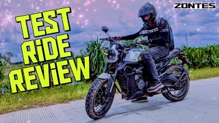 ZONTES GK 155 Full Review  Top Speed  BikeLover [upl. by Raina]