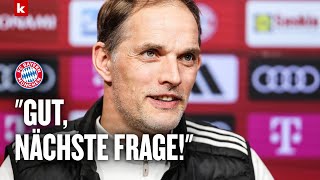 NachfolgerFrage bringt Tuchel zum Lachen quotWerde mich ganz sicher nicht einmischenquot  FC Bayern [upl. by Holmes]