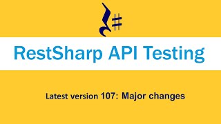 RestSharp v107 latest version Major upgrade [upl. by Byram]