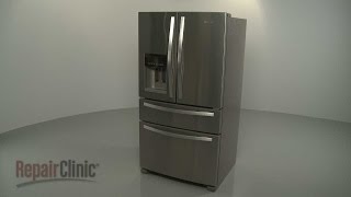 Whirlpool Refrigerator Disassembly WRX735SDBM00Repair Help [upl. by Kone763]