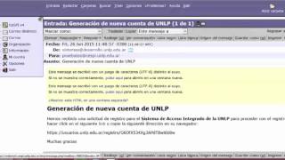 UNLP  Sistema de Acceso Único Integrado [upl. by Weinreb]