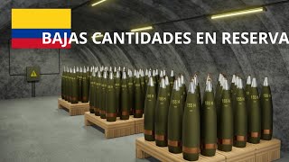 quot GRAN PROBLEMA EN COLOMBIA POR ESCASEZ DE MUNICIONES PARA LAS PIEZAS DE ARTILLERIA DE 155 MM😲🇨🇴🪖 [upl. by Ayote14]