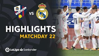 Highlights SD Huesca vs Real Madrid 12 [upl. by Yerac]