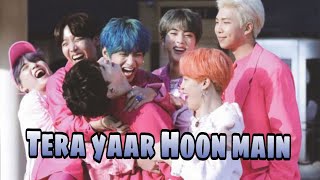 BTS Tera yaar Hoon main fmv😍😍BTS Hindi song fmv editBangtan bts friendship 🔥 btstrendingviral [upl. by Gil]