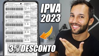 IPVA 2023 MG Como Gerar Boleto IPVA  Taxa Licenciamento Com Desconto Detran Minas Gerais [upl. by Erastus]