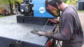 Miller Trailblazer 251 Welder Generator Test Run [upl. by Mandal]