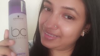 Schwarzkopf Professional Bonacure Keratin Perfect Micellar Shampoo Review  Be Simple  shampoo [upl. by Eelsel]