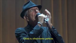 Leonard Cohen  Anthem Traducida [upl. by Severin]