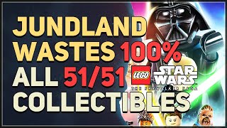 Jundland Wastes 100 All Collectibles LEGO Star Wars The Skywalker Saga [upl. by Ennire]