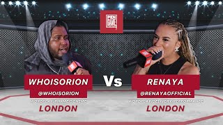 WHOISORION Vs RENAYA  PenGame Rap Battle 2023 [upl. by Driskill]