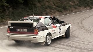 Audi Quattro Group B  5Cylinder Engine Sound [upl. by Turmel112]