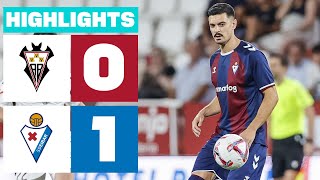 ALBACETE BP 0  1 SD EIBAR  RESUMEN LALIGA HYPERMOTION [upl. by Hertha]