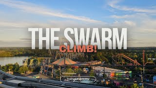 SWARM CLIMB at THORPE PARK is the ULTIMATE Adrenaline Rush [upl. by Jessabell]