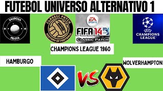 Champions League 1960  Hamburgo x Wolverhampton  Fase de Grupos  Grupo B [upl. by Nrek]