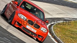 BMW 1M E82  Akraprovic Evolution exhaust with external Mic Nordschleife  street [upl. by Erdda]