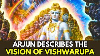 Arjun Describes The Appearance Of God  Krishnas Vishwarupa Form In Mahabharata [upl. by Goldie61]