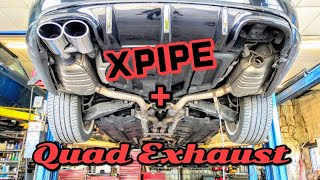 Mercedes Benz Magnaflow Xpipe Install amp Review [upl. by Hieronymus]