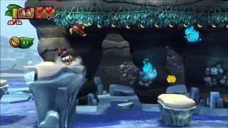 Donkey Kong Country Tropical Freeze  100 Walkthrough  62 Seashore War Puzzle Pieces and KONG [upl. by Anitsuga]