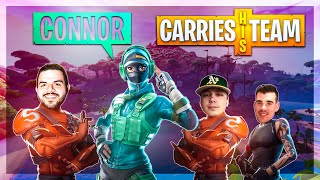 CONNOR CARRIES COURAGE Fortnite Season 8 Gameplay [upl. by Naharba670]