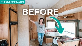 My RV remodel on a budget before amp after  see the whole transformation [upl. by Ameer21]