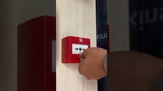 Call point fire 🔥 alarm youtubeshorts electricalcomponent [upl. by Nnyleak942]