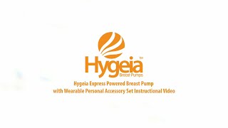 Hygeia Express Breast Pump with Wearable Cups Instructional Video [upl. by Dona]