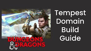 Tempest Domain Cleric Build Guide in DampD 5e  HDIWDT [upl. by Pallaton]