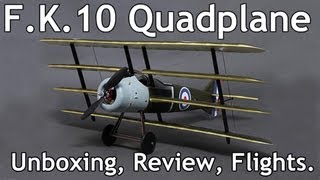 Armstrong Whitworth FK10 Quadplane UnBoxing  Review [upl. by China]