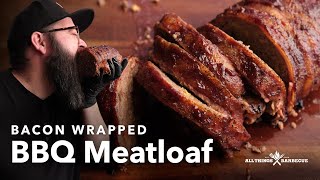 EasytoMake Baconwrapped Meatloaf Recipe  Chef Tom X All Things BBQ [upl. by Nnylkcaj]