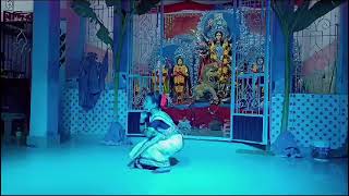 Durga puja Dance💃 gauri alo presidented by Ruhi Das [upl. by Farron]