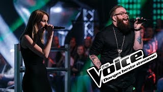 Thora Jonassen vs Magnus Bokn  Moves Like Jagger  The Voice Norge 2017  Duell [upl. by Skip]