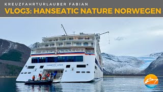 GletscherExpedition einmalige Polarlichter amp Geiranger Fjord  VLOG3 HANSEATIC nature [upl. by Ralli]