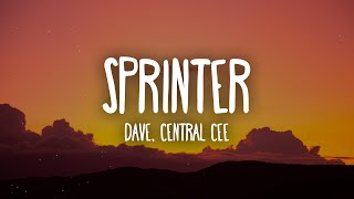 Central Cee amp Dave  Sprinter [upl. by Noryahs]