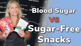 Blood Sugar vs SugarFree Snacks I Ran the Tests [upl. by Oilejor]