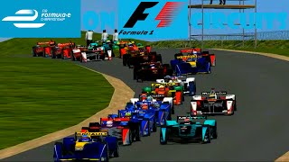 rFactor  Formula E on Formula 1 Circuits  Season Montage [upl. by Akciret]