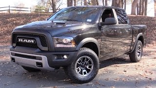 2016 Ram 1500 Rebel 57L 4X4 Start Up Road Test and In Depth Review [upl. by Barra]