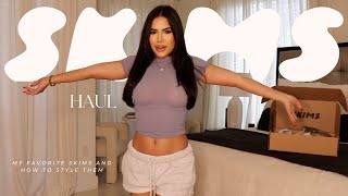 SKIMS TRY ON HAUL Effortlessly Chic and Comfortable Styles Revealed [upl. by Gabriella]