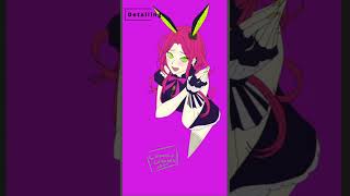 Speed Draw  Obey Me Thirteen Bunny Boy digitalart obeyme obeymethirteen drawing speedart [upl. by Viki]