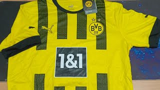 Borussia Dortmund home kit 2223 Bellingham [upl. by Aldous]