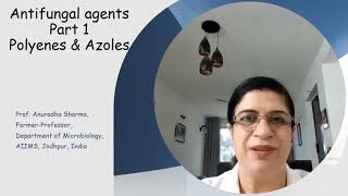 Antifungal agents Part 1  Azoles  Polyenes  Amphotericin B  Voriconazole  Fluconazole [upl. by Gotthelf]