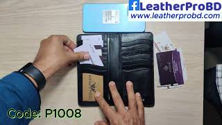 WILLIAMPOLO Genuine Leather Long Wallet For Men [upl. by Vaish]