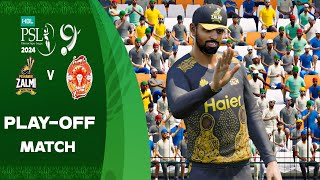 Eliminator Round Peshawar Zalmi vs Islamabad United HBL PSL9  Cricket 24 [upl. by Eceinert]