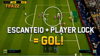 MELHOR JOGADA DE ESCANTEIO FIFA 22 [upl. by Selyn]